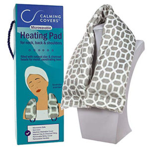 Calming Covers - Microwavable Heating Pad Wrap for Cramps, Neck, Shoulder, and Back Pain