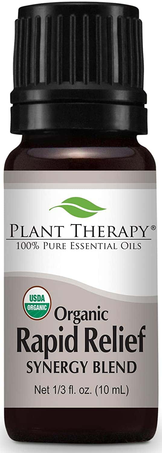 Plant Therapy Rapid Relief Organic Synergy Essential Oil