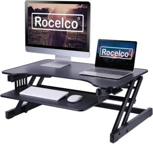 Rocelco 32” Height Adjustable Standing Desk