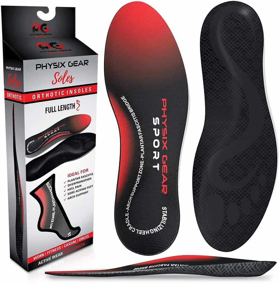 Physix Gear Orthotic Inserts