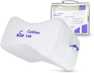 Cushion Lab Extra Dense Orthopedic Knee Pillow ForSide Sleepers
