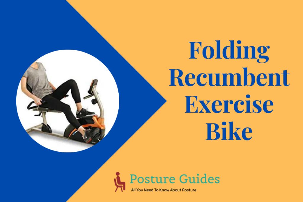 Folding Recumbent Exercise Bike
