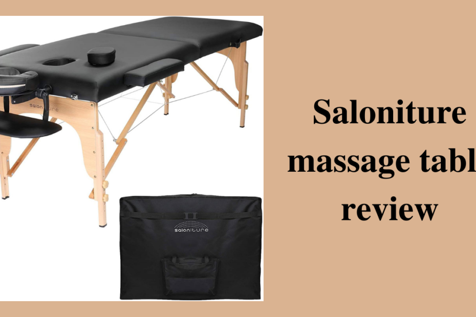 saloniture massage table review